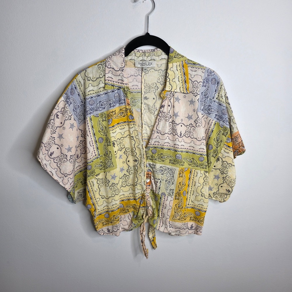 Rachel Zoe Button Up Womens XSmall